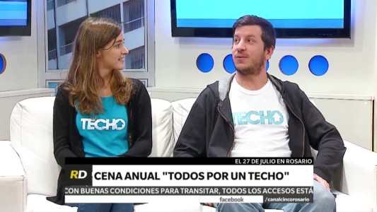 Invitan a participar de la cena solidaria "Todos por un techo"