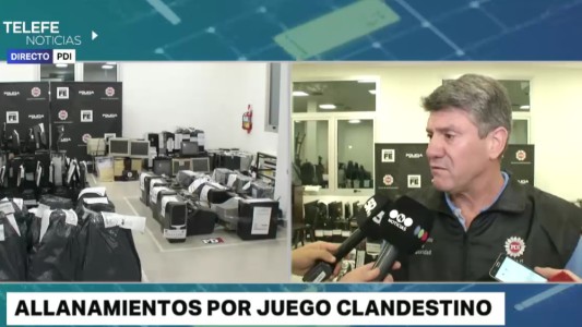 Realizaron más de 30 allanamientos contra el juego clandestino