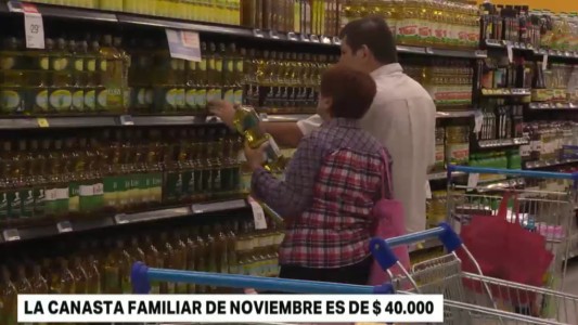 Una familia rosarina necesitó 40 mil pesos en noviembre para cubrir la canasta básica