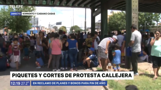 Múltiples cortes en reclamo de planes y bonos de fin de año