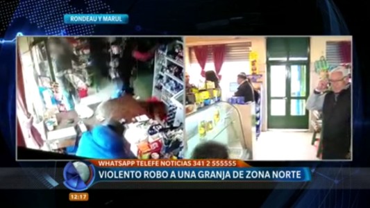 Violento robo a una granja en zona norte