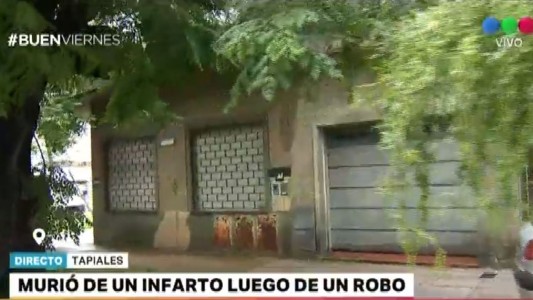 Una mujer de 101 años murió de un infarto durante un asalto