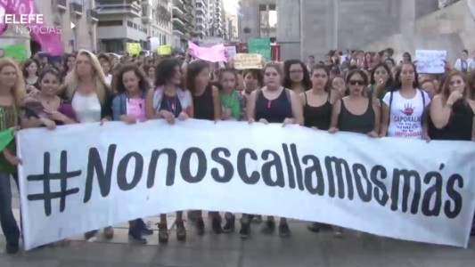 Las mujeres volvieron a manifestarse en un "silbatazo" nacional contra la violencia machista