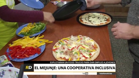 Food truck solidario: una cooperativa reúne a personas con distintas problemáticas en un proyecto de trabajo