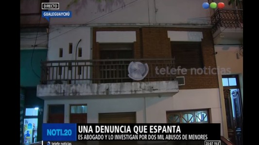 Conmoción en Gualeguaychú: investigan a un reconocido abogado por abusos a más de dos mil menores