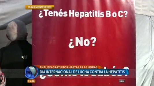 Día Mundial de la lucha contra la Hepatitis: jornada de concientización en la Plaza Montenegro