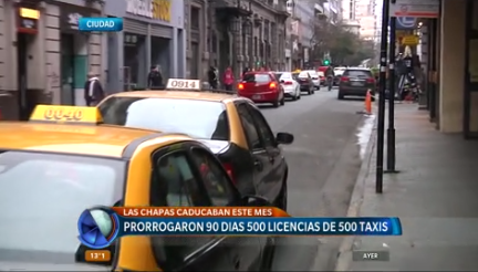 Chapas de taxis: se extenderá el plazo para renovar las 500 licencias que vencían este mes