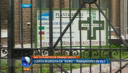 Pérez: crítico panorama en los talleres de Rioro