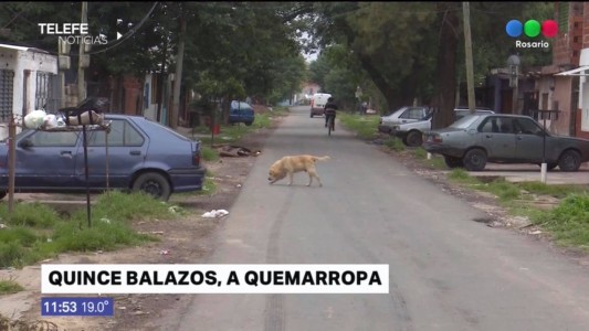 Un joven fue asesinado de quince balazos en el norte de Rosario