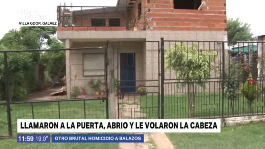 Asesinaron a un joven en Villa Gobernador Gálvez
