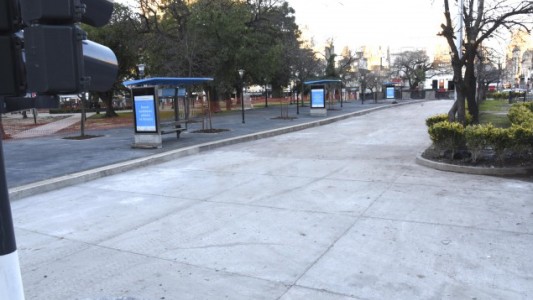Rehabilitaron la plaza Sarmiento tras las obras de remodelación