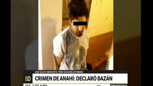 Se declaró inocente Marcos Bazán, único detenido por el crimen de Anahí Benítez