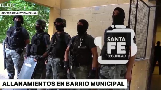 Múltiples allanamientos en barrio Municipal por enfrentamientos entre bandas