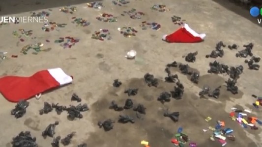 Una familia vendía drogas escondida en botas y gorros de Papá Noel