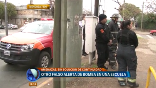 Mendoza 7300: otro falso alerta de bomba en una escuela
