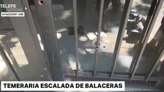 Balearon el frente de un edificio en barrio Martin
