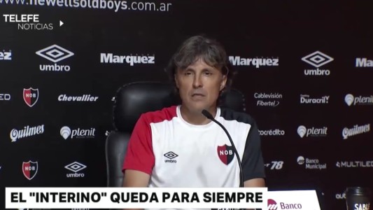 Héctor Bidoglio quedó confirmado como DT de Newell's
