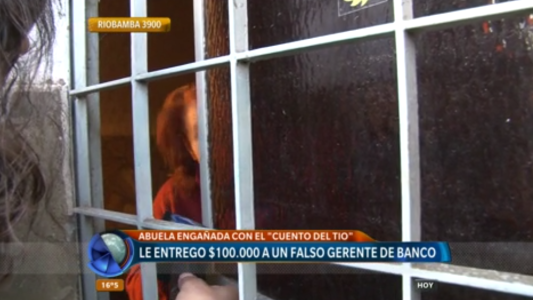 Cuento del tío: una anciana le entregó $100.000 a un falso gerente de banco