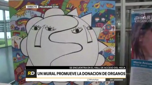 A 18 años del fallecimiento de Antonella Trivisonno, pintan un mural para promover la donación de órganos