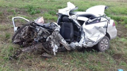 Un policía murió en un violento accidente sobre la ruta 93, a la altura de Melincué