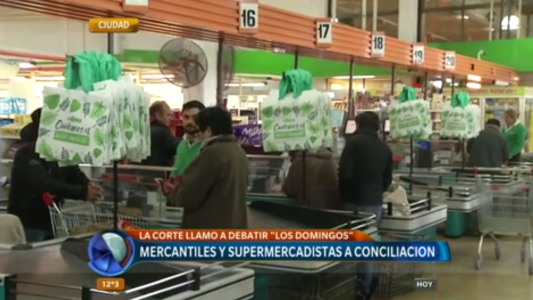 Descanso dominical: buscan un acuerdo entre los supermercadistas y el sindicato