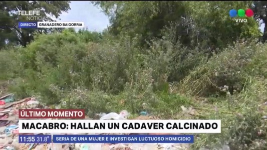 Hallaron un cuerpo calcinado cerca de la autopista a Santa Fe