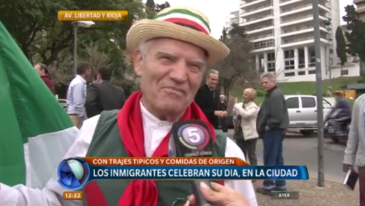 Con trajes típicos y comidas de origen los inmigrantes rosarinos celebraron su día