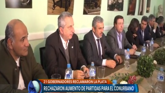 Gobiernos provinciales juntos por la coparticipación