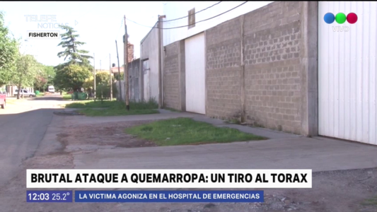 Le dispararon a quemarropa y lo dejaron en la calle