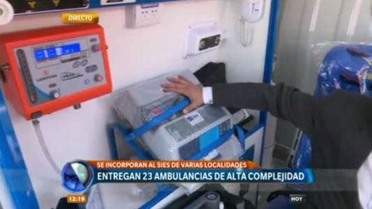 El SIES recibió 23 nuevas ambulancias de alta complejidad para Rosario y la zona