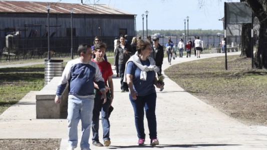La Municipalidad inauguró el nuevo Paseo 20 de Junio, sobre la avenida Belgrano