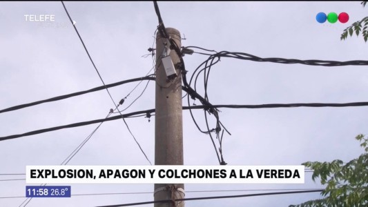 Explosión de un transformador dejó sin luz a vecinos de Garzón al 3700