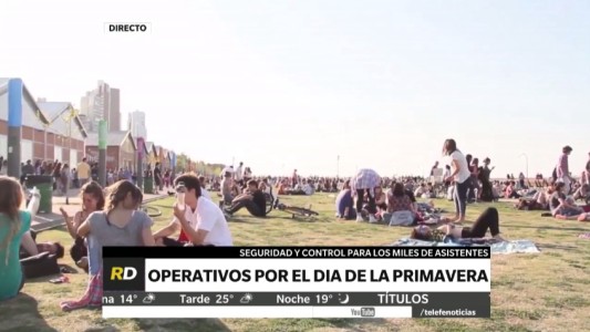 Operativo Primavera: cómo será el control y la seguridad para los miles de asistentes