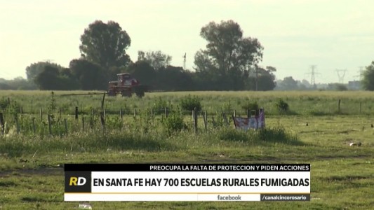 Preocupa la falta de protección a las escuelas rurales ante las fumigaciones