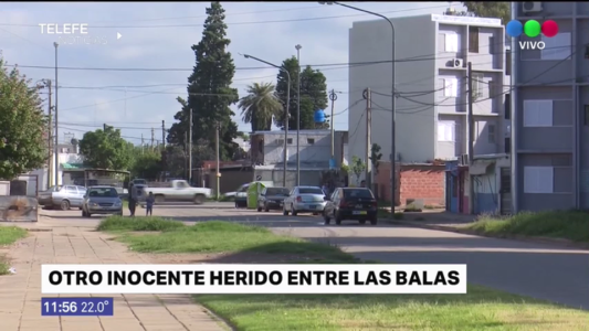 Un nene de 8 años resultó herido al quedar en medio de un tiroteo