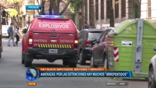 Amenazas: por las detenciones hay muchos "arrepentidos"