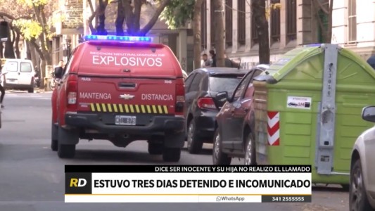 Falsas amenazas de bomba: estuvo detenido e incomunicado, pero era inocente