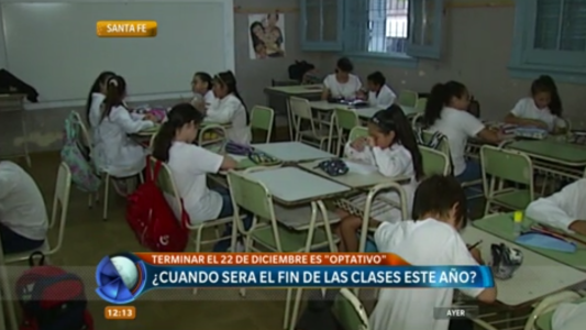 ¿Cuándo será el fin de clases este año?