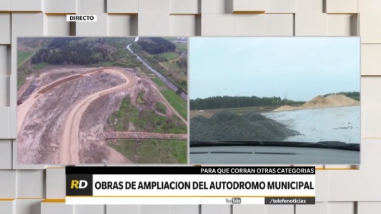 Avanzan las obras de ampliación en el Autódromo Municipal para recibir nuevas categorías