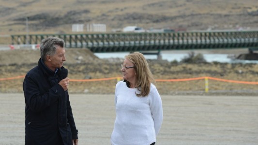 El presidente Mauricio Macri visitó Santa Cruz y se reunió con Alicia Kirchner