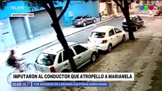 Imputaron por lesiones culposas agravadas al conductor que atropelló a Marianela