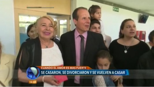 Se casaron, se divorciaron y ¡se vuelven a casar!