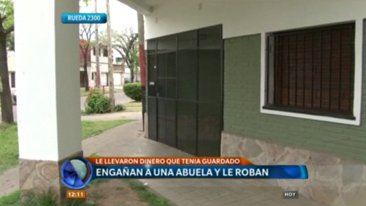 Delincuentes engañaron a una anciana para entrar a su casa, la golpearon y le robaron dinero