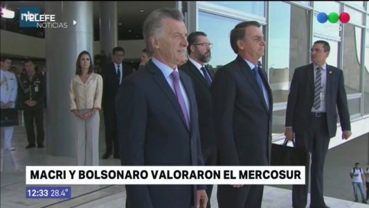 Macri y Bolsonaro condenaron  "la dictadura de Nicolás Maduro"