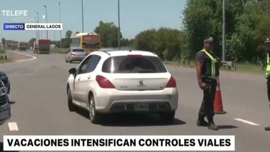 Intensifican los controles de tránsito por el movimiento turístico