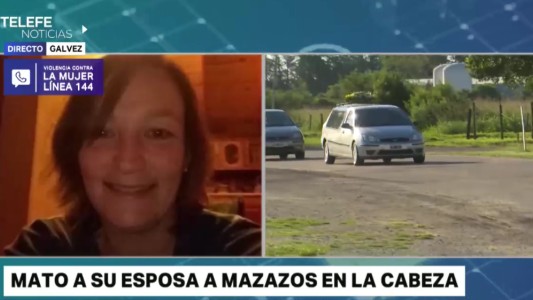 Femicidio en Gálvez: muerte, dolor y consternación de familiares y vecinos