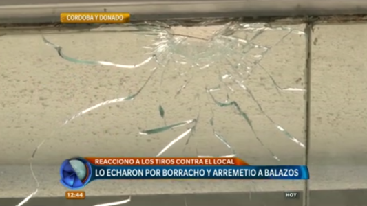 Lo echaron de un boliche por borracho y terminó a los balazos