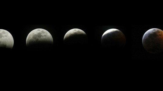 Así se vivió el eclipse total de luna alrededor del mundo