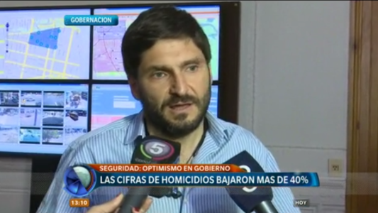 Las cifras de homicidios bajaron más de un 40% en la provincia