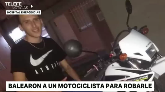 Barrio Acindar: balearon a un joven para robarle la moto